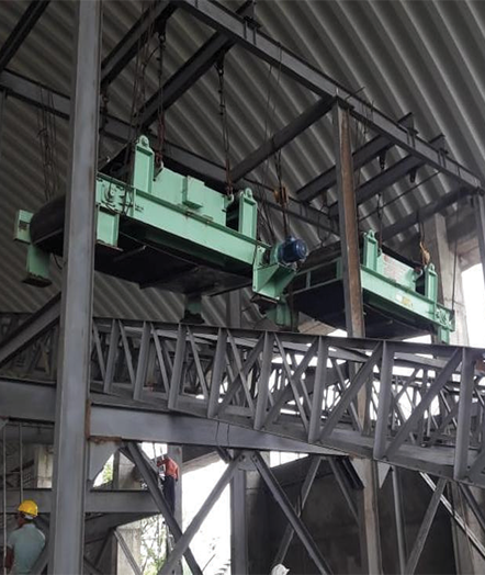 Overband Magnetic Saperator